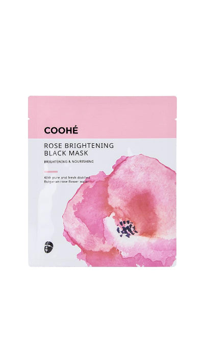 Coohé - Rose Brightening Black Mask